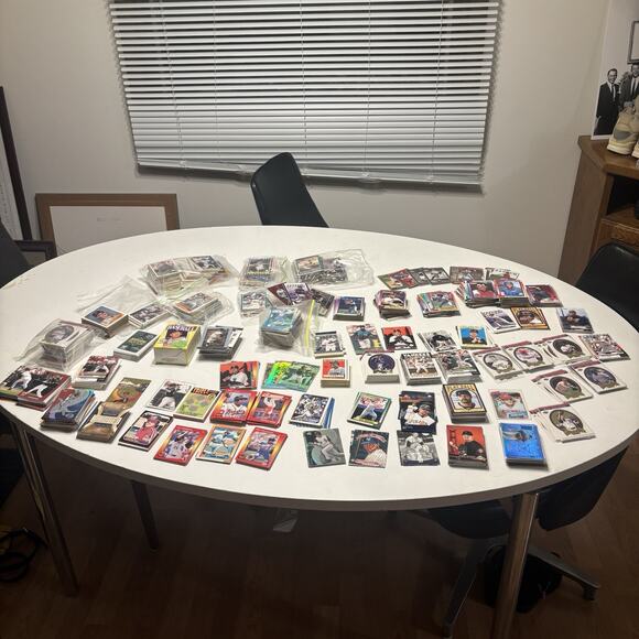 Lot Of Baseball Cards Vintage 80’s 90’s 00’s Topps Upper Deck Estate 10 Lbs - Picture 8 of 8